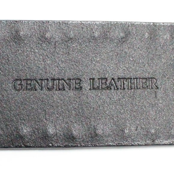 Small Black Genuine Leather Coldwater Creek Belt - Picture 6 of 15